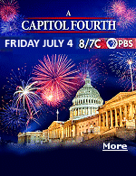 Alfonso Ribeiro will host the 45th annual edition of PBS' A Capitol Fourth concert in Washington. The program, which celebrates Independence Day, will be broadcast live from the West Lawn of the U.S. Capitol on July 4th.
